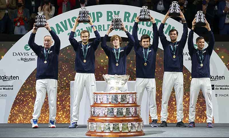El equipo ruso se quedó con la Copa Davis en España