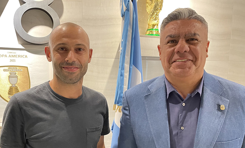 Mascherano fue oficializado como DT de la Selección sub-20