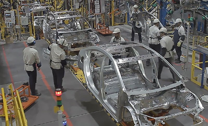 La producción de autos aumentó 79,2 % de enero a octubre de 2021 con respecto al mismo período de 2020