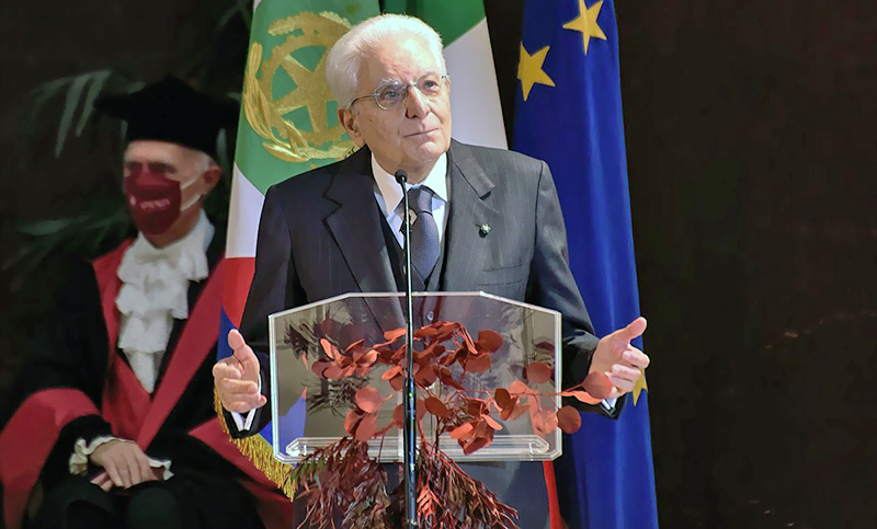 Mattarella ratificó su decisión de no presentarse para el segundo mandato de presidente