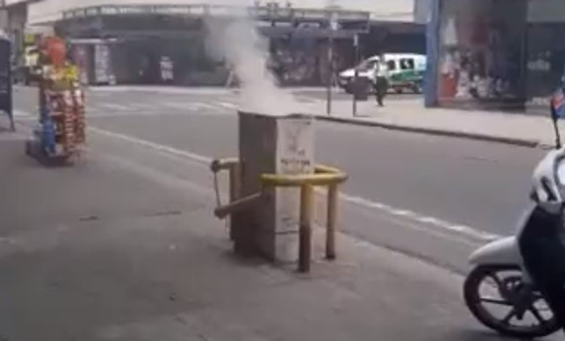 Una parte del microcentro sufrió un corte de electricidad por una falla técnica