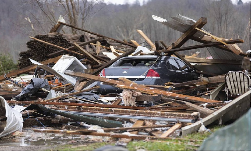 Al menos 78 muertos por los tornados en Estados Unidos