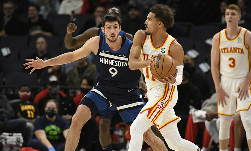 Leandro Bolmaro se convirtió en el argentino más joven en ser titular en la NBA