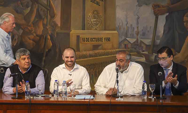 Acuerdo con el FMI: dos ministros fueron recibidos por la conducción de la CGT