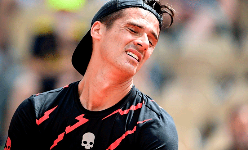 Federico Coria dio positivo en coronavirus en su llegada a Australia