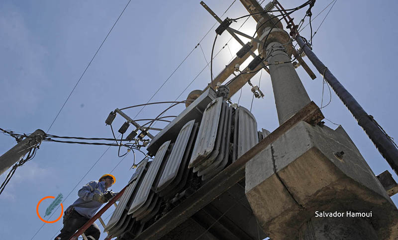 La EPE trabaja en la reparación de cinco cables subterráneos de la red de media tensión