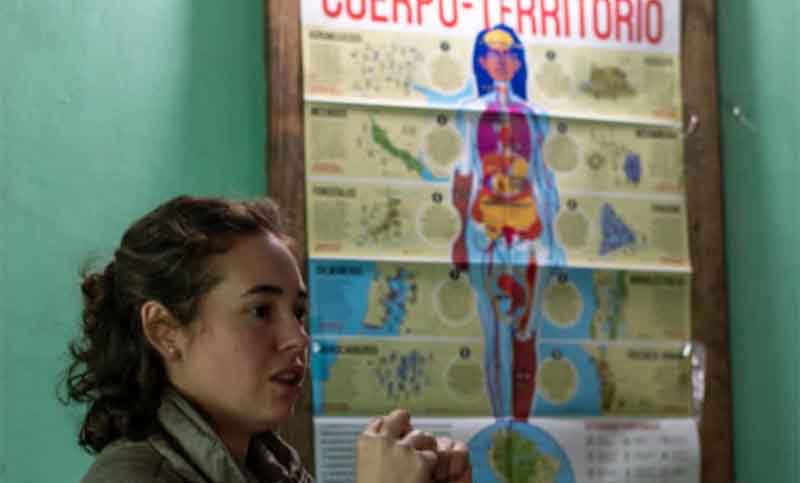 Se presentó el informe de los talleres Mapa Cuerpo-Territorio
