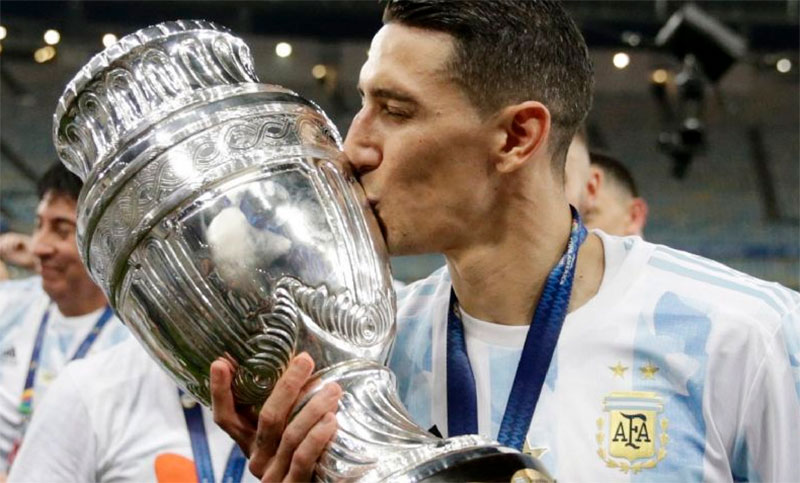 Di María cerró el año con un emotivo posteo de la Copa América