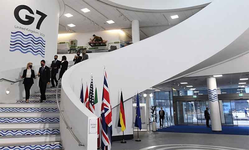 Ministros de Exteriores del G7 se reúnen para hablar sobre tensiones entre Rusia y Ucrania