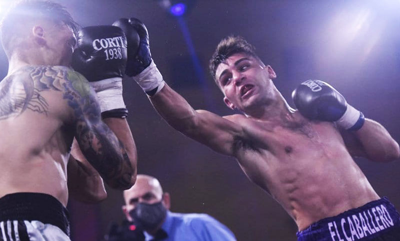 Boxeo en Rosario, el mendocino Carrasco defiende el título ligero FIB
