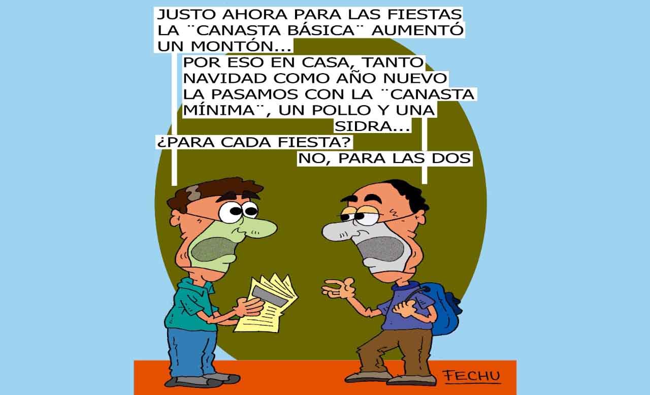 Canasta navideña