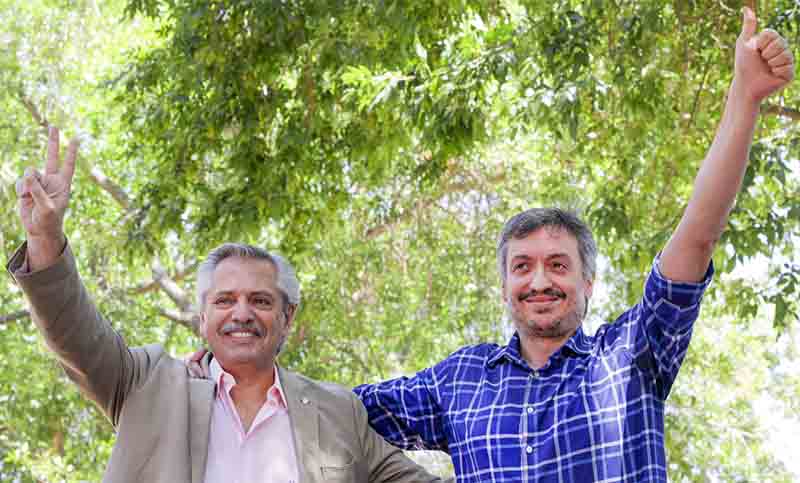 Fernández, junto a Máximo Kirchner: “El 2023 va a ser nuestro, vamos a ganar”