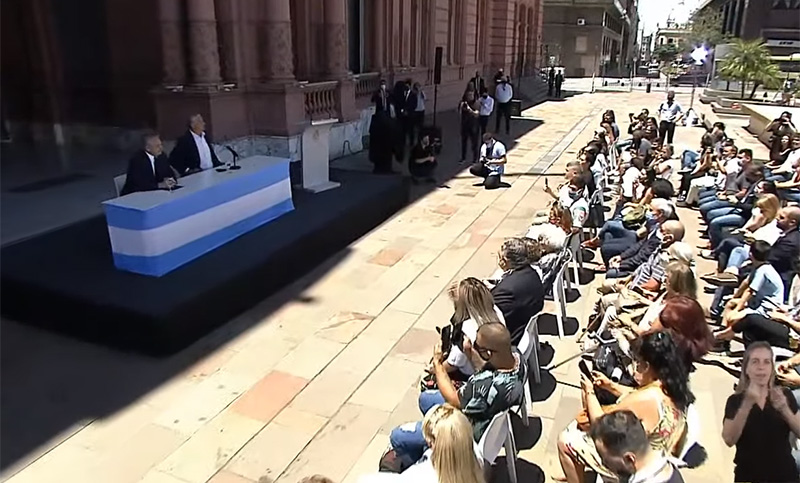 Homenaje a las víctimas de la represión de 2001: «Es un día de tristeza y tributo»