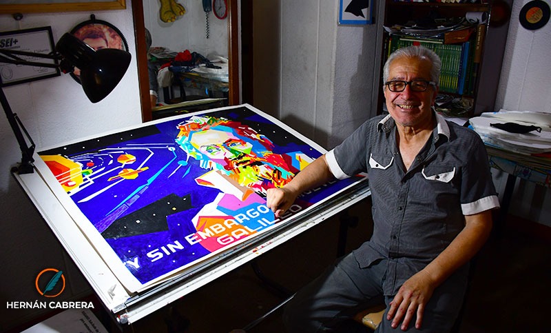 Guillermo Ulibarrie, un pintor rosarino que encontró en el mundo del arte su compañía
