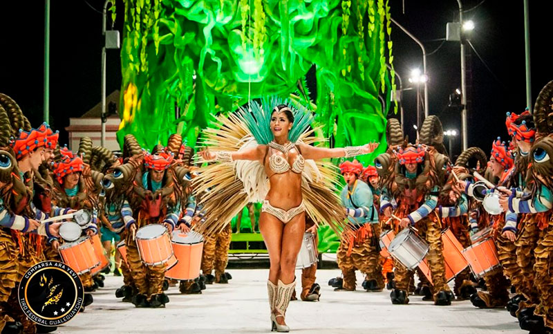 Gualeguaychú lanzó su Carnaval del País 2022 que se hará con las cinco comparsas juntas
