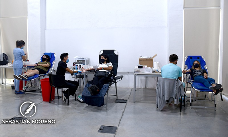 Otro jueves de donación de sangre en la sede de Gobernación