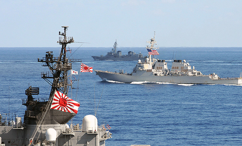 Japón y Estados Unidos consolidan su trabajo conjunto en materia de defensa ante China