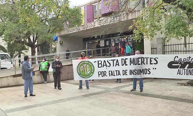 ATE denunció falta de profesionales de la salud y de aire acondicionado en el Hospital Durand
