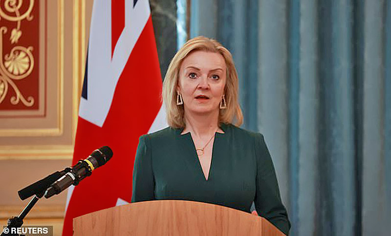 Reino Unido dijo en la reunión de la OTAN que la postura de Rusia frente a Ucrania es “inaceptable”