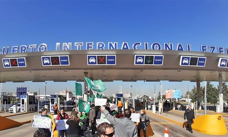 Los trabajadores de Senasa protestarán con paro y un corte frente a los accesos del Aeropuerto de Ezeiza
