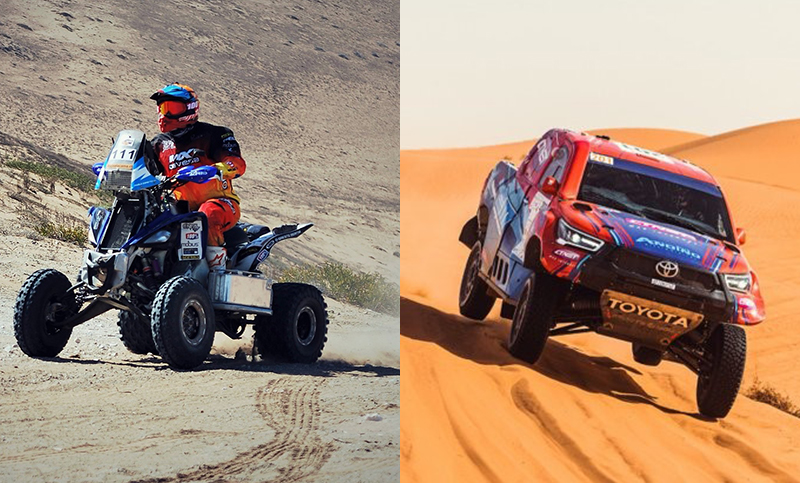 Copetti y Álvare se destacaron en la primera etapa del Rally Dakar 2022