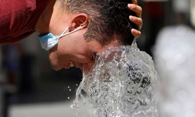 Cinco provincias en alerta roja por la ola de calor con temperaturas extremas