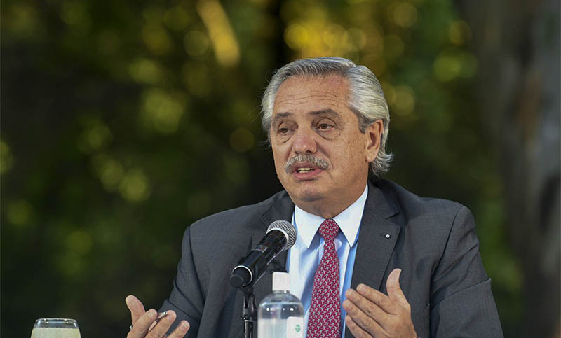El Presidente trabajará desde Olivos esta semana por un contacto estrecho de Covid