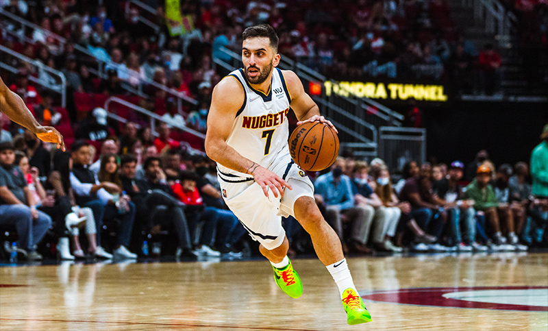 Facundo Campazzo tuvo la mejor noche de su carrera NBA en la victoria de Denver