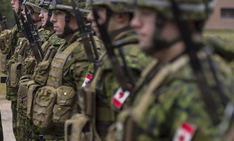 Canadá moviliza tropas al oeste del río Dnieper en Ucrania