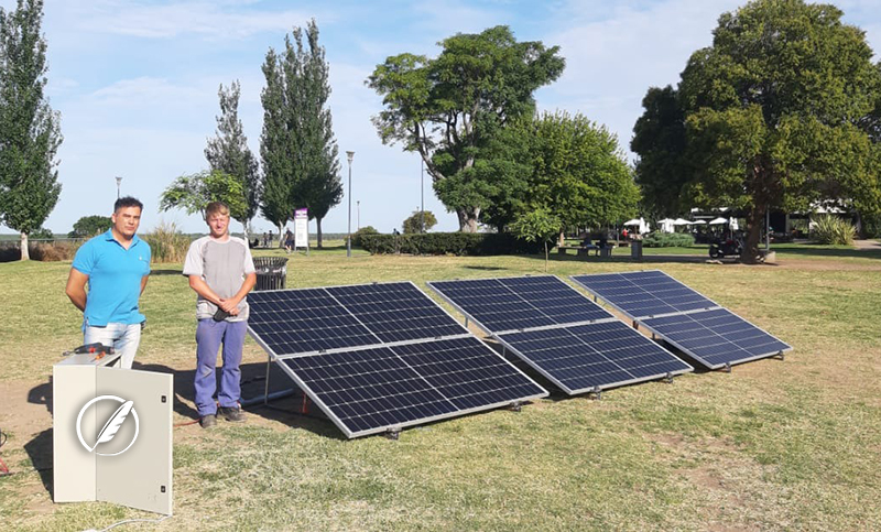 Realizarán el primer espectáculo con energía solar en la región