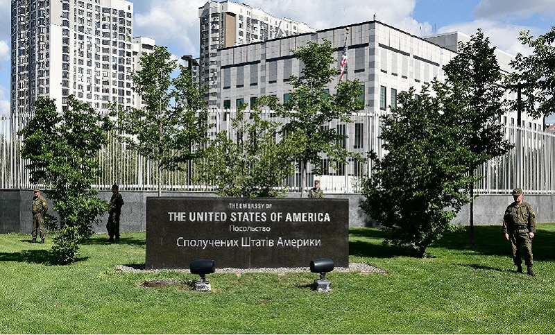 Embajada de EEUU en Ucrania solicitó permiso para evacuar personal no esencial