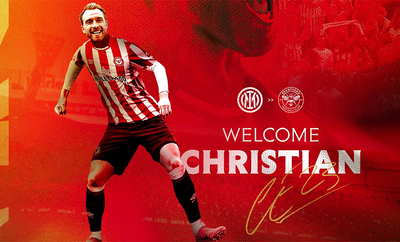Cristian Eriksen vuelve a jugar en la Premier League tras el episodio cardíaco en la Eurocopa