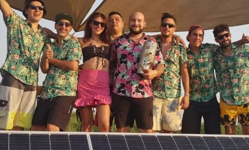 Realizaron el primer recital alimentado con energía solar de la región
