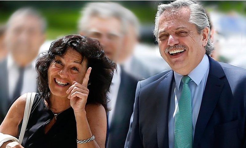 El Presidente define con Vilma Ibarra el temario de sesiones extraordinarias del Parlamento