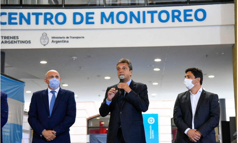 Trenes Seguros: Massa afirmó que se invirtió «en seguridad y en la vida de los argentinos»