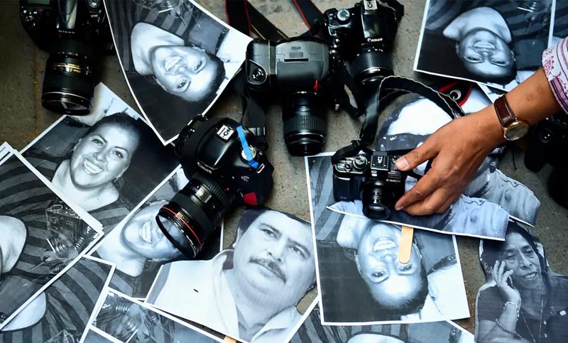 Durante todo el 2021, más de 55 periodistas fueron asesinados en el mundo