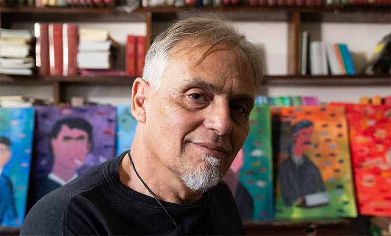 El artista plástico Rubén Farias expone sus obras en el Centro Municipal de Distrito “Antonio Berni”