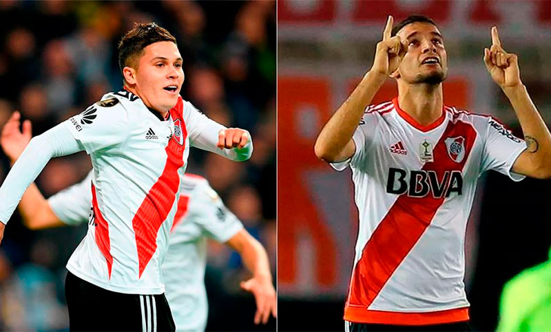 River está cerca de repatriar a Juanfer Quintero y Emanuel Mammana