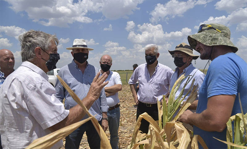Por la sequía, Perotti declaró la emergencia agropecuaria en casi toda la provincia