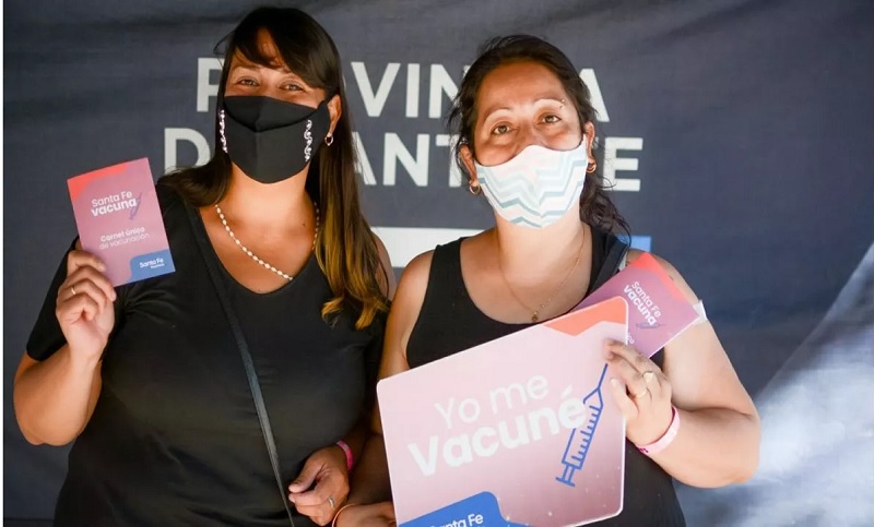 Comenzó la vacunación libre para los mayores de 40 años