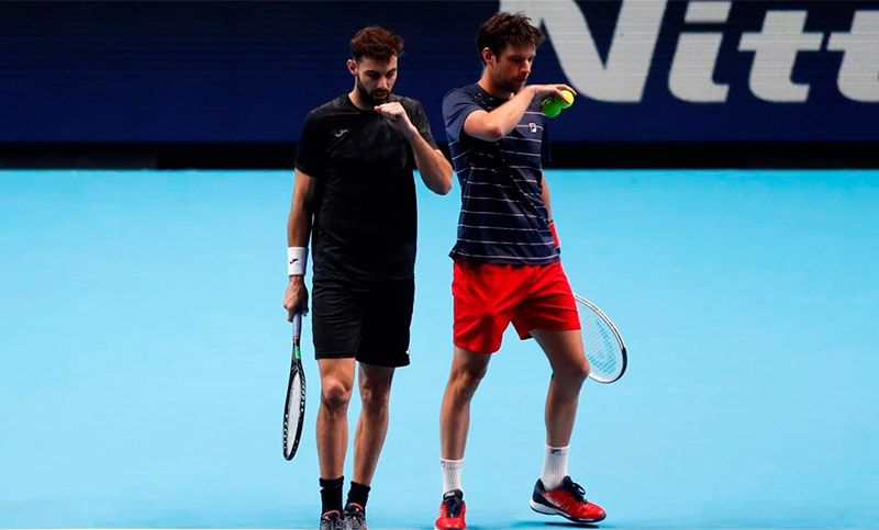Zeballos quedó eliminado en las semifinales de dobles del Abierto de Australia