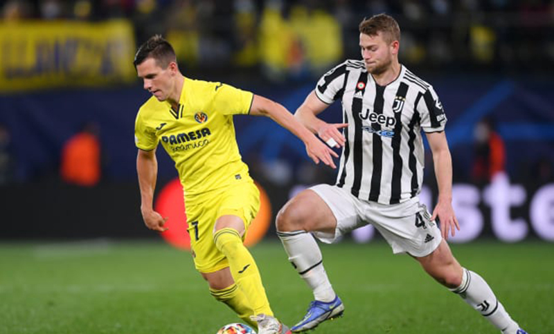Con Lo Celso de titular, Villarreal empató con Juventus de local