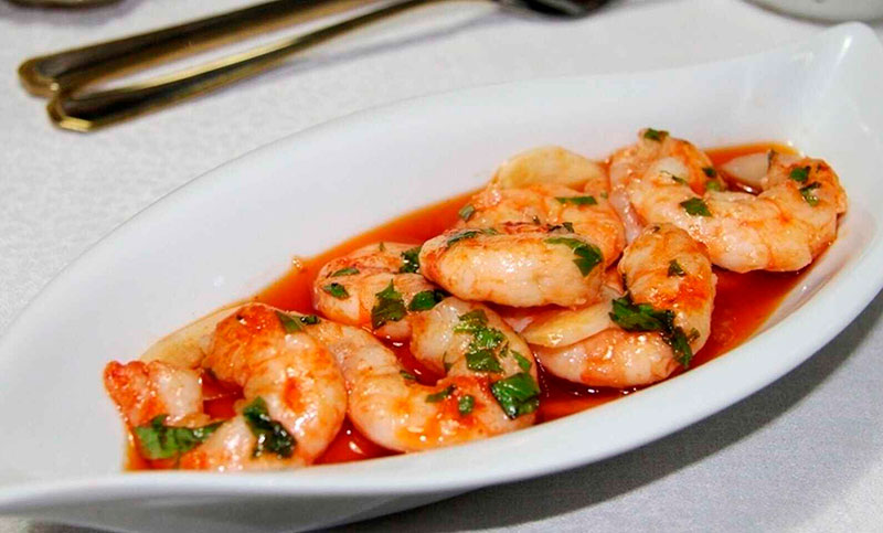 Gambas al ajillo