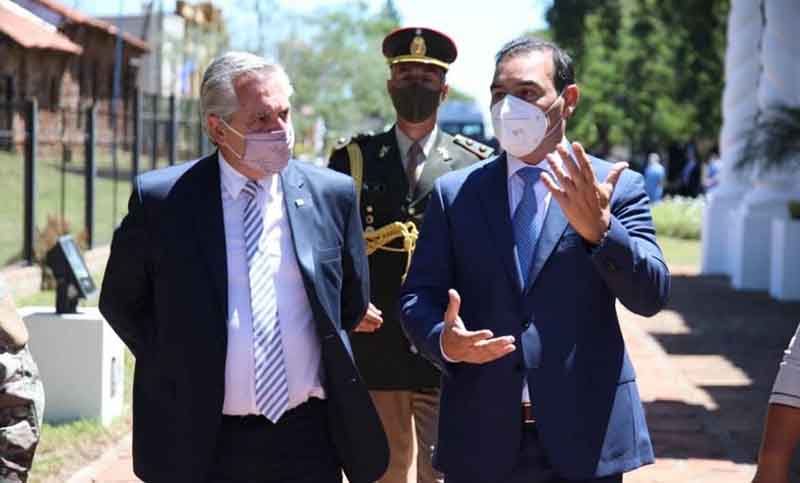 El Presidente visita Corrientes para recorrer las regiones afectadas por los incendios