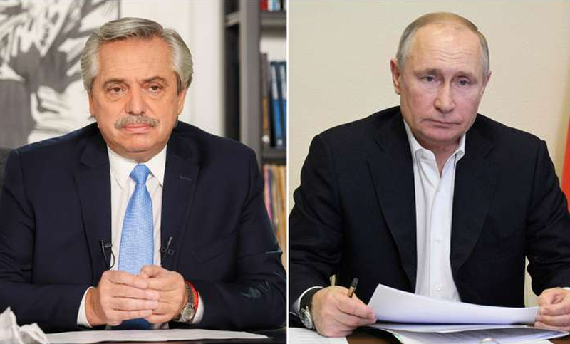 Alberto Fernández se reúne con Putin y luego parte hacia China
