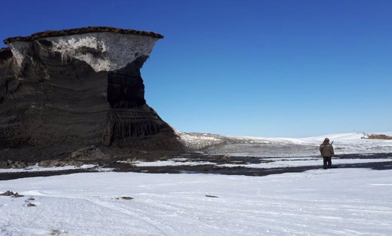 El cambio climático puede provocar la pérdida de tres metros de costa ártica al año