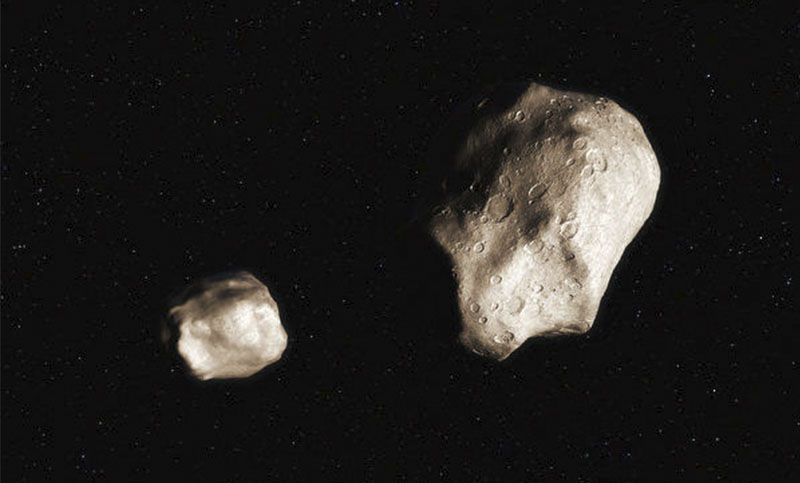 Los científicos descubrieron los dos asteroides más jóvenes de sólo 300 años de edad