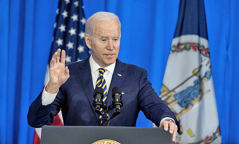 Biden les pide a los estadounidenses dejar Ucrania tras el inicio de ejercicios militares rusos en la zona