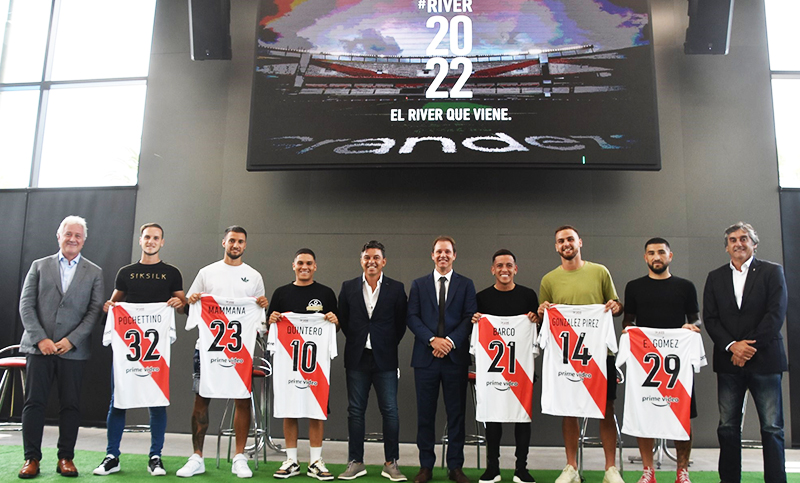 River presentó sus refuerzos para el 2022
