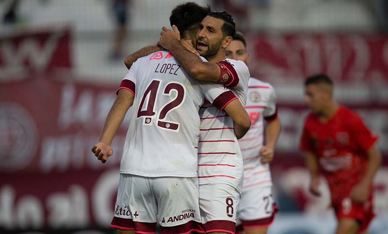 Lanús goleó a Cambaceres y pasó de ronda en la Copa Argentina